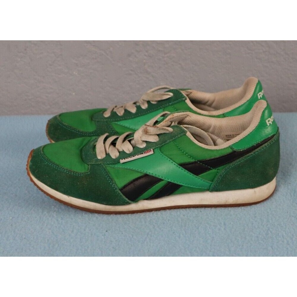 Reebok Classic Jogger Low Sneakers Women’s 8 Green Black J95229
